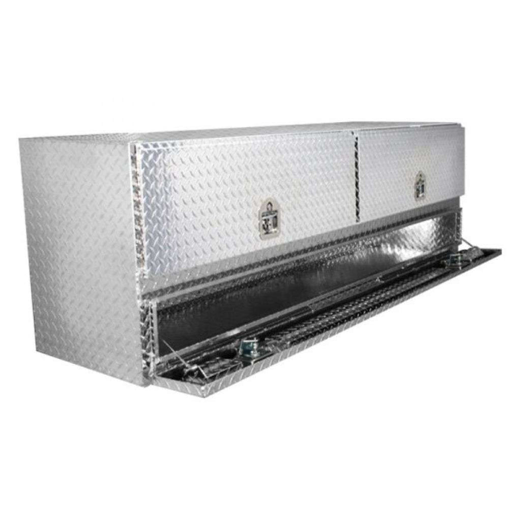 Westin Brute 80TB40096D Top Mount Tool Box 96" Bright Aluminum Tripl