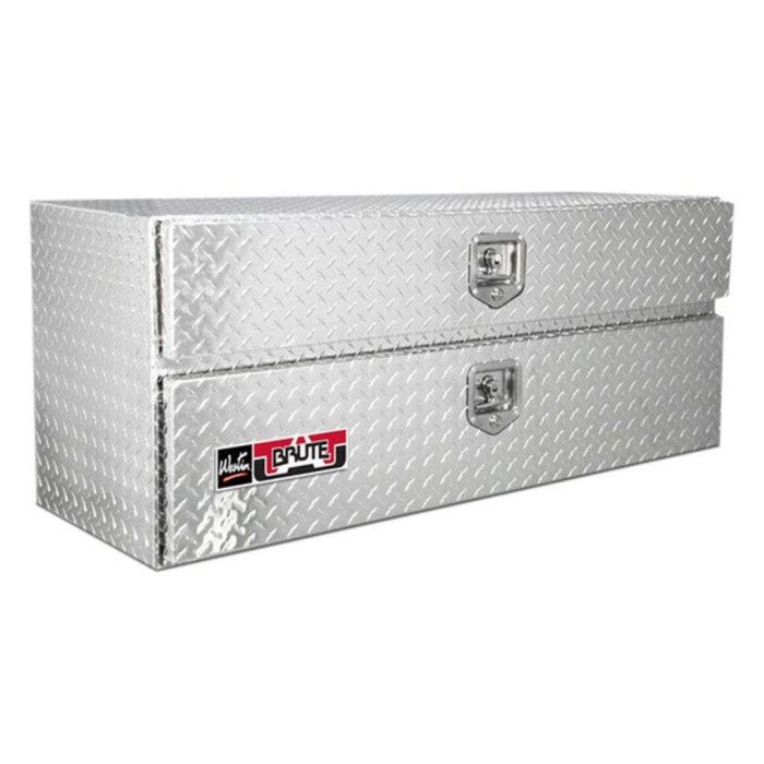 Westin Brute 80-UB30-20TD Underbody Tool Box 30" Bright Aluminum One Top Drawer One Bottom Door